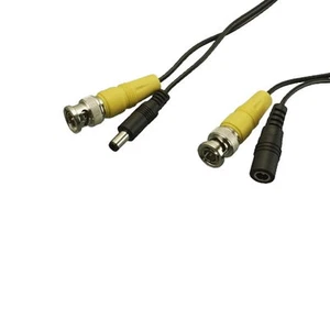 150Ft BNC RCA Video 26AWG+DC Power 20AWG Security Camera Cable CCTV Surveillance - Picture 1 of 3