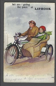 1920's Liphook Hampshire South East England 12 Folding Views Postcard - Bild 1 von 2