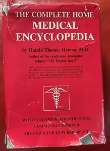 MEDICAL ENCYCLOPEDIA The Complete Home - Dr. Harold Hyman Hardbound 1966 - Picture 1 of 6