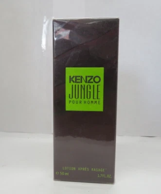 LOCIÓN PARA DESPUÉS DEL AFEITADO KENZO JUNGLE POUR HOMME 1,7 OZ/50 ML NUEVA EN CAJA/SELLADA Foto 1 de 3
