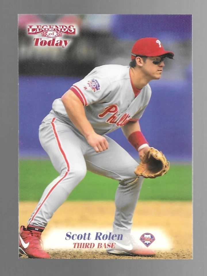 1998 FLEER LEGENDS OF TODAY SCOTT ROLEN PHILADELPHIA PHILLIES #128 - Image 1 of 1