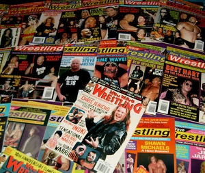 New Wave Wrestling Magazines - Unread NM Warehouse Lot # 1 - 42, 45-49 (1990s) - Picture 1 of 12