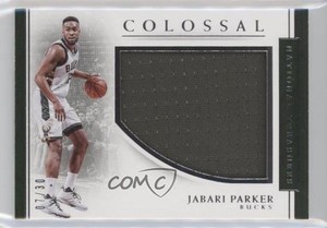2016-17 Panini National Treasures Colossal Materials /30 Jabari Parker #37