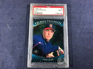 C4-44 BASEBALL CARD - DARIN ERSTAD SP FOIL - 1996 UPPER DECK  - GRADE 7 -CARD #4