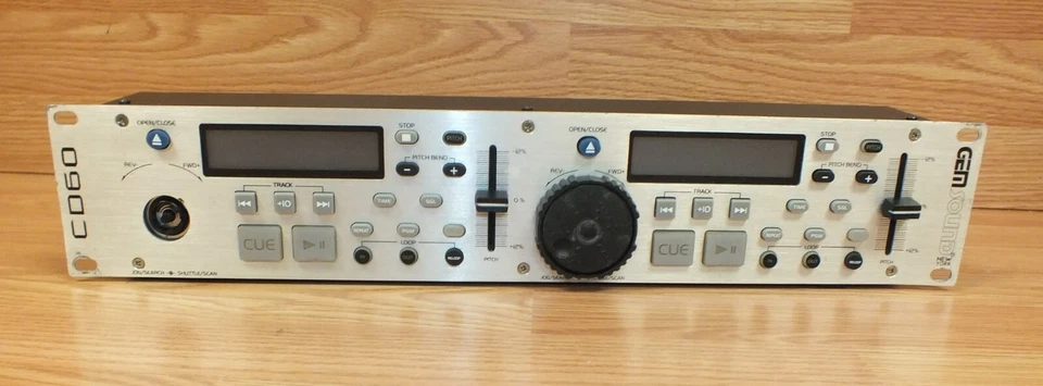 Gem Sound New York (CD60) Professional CD Compact Disc Player Mountable Rack - Image 1 of 4