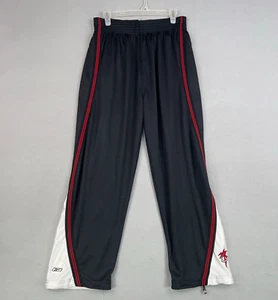 Vintage Reebok Pants Mens Large Black Above the Rim Basketball Warm Up Hoops - Picture 1 of 18