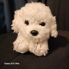 Animal Alley Vintage Maltese Plush Stuffie Dog 14" 2000 Toys R Us 