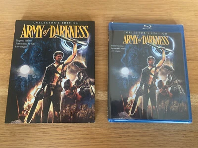 Army Of Darkness Reg A Scream Factory 3 Disc Blu Ray NEW & SEALED With Slipcase - Image 1 of 4
