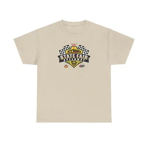 Iowa State Fair Speedway Unisex Gildan Heavy Cotton Tee - Picture 1 of 79
