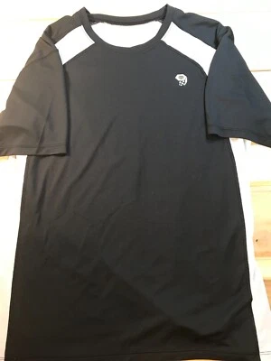 Mountain Hardwear Short Sleeve T Shirt Lightweight Black Gray Size Large - Image 1 of 4