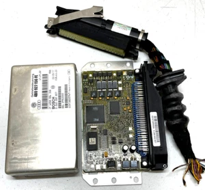 WATER DAMAGE 2002-2004  AUDI A6 QUATTRO TRANSMISSION CONTROL MODULE 4B0927156FE - Picture 1 of 4