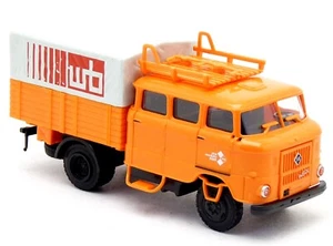 Busch Espewe 95102 - IFA W50 L LKW orange BTP Wohnungsbau WB DDR 1:87 H0 - Picture 1 of 3