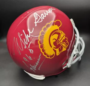 Mike Garrett SIGNED USC Trojans Full Size Helmet 65 Heisman PSA/DNA AUTOGRAPHED - Picture 1 of 6