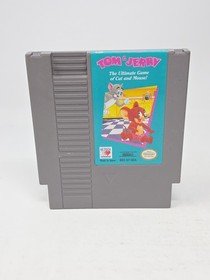 Tom & Jerry The Ultimate Game of Cat and Mouse Nintendo NES Authentic Cart Only