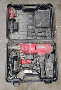 Virginia Abrasives 3 Geschwindigkeiten Hand-Kernbohrmaschine 433-20000 mit Koffer - braucht Bürsten - Bild 1 von 5