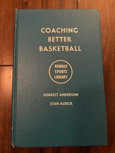RARE Coaching Better Basketball Forrest Anderson Stan Albeck Book - Picture 1 of 2