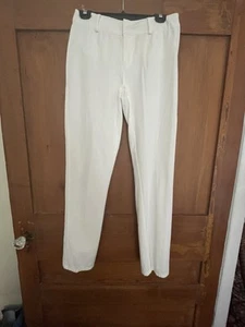 Women’s Vintage White Twiggy London Pants 6 - Picture 1 of 5