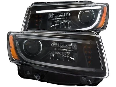 适用于 2014 - 2016 吉普大切诺基车头灯套装 Anzo 52375JCBZ 2015 — 第 1/4 张图片