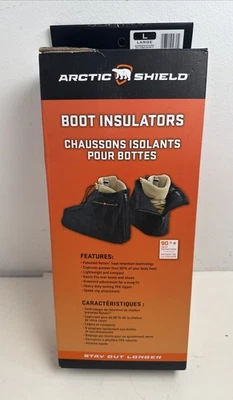 ArcticShield Boot Insulators - Black - Large Item 523000-700-040-17 - Image 1 of 4