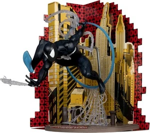 Spider-Man Statue McFarlane Toys Based on The Amazing Spider-Man #300 Black Suit - Picture 1 of 10