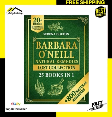 Barbara O Neill Natural Herbal Remedies Complete Collection 25 in 1 - image 1 of 4