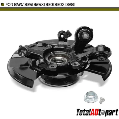 Cojinete de nudillo y buje de dirección para pasajero trasero BMW 335i 325xi 330i 330xi 328i Foto 1 de 4