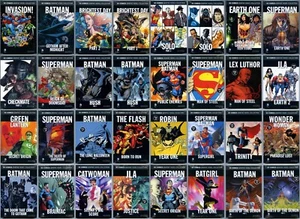 DC Comics Eaglemoss Graphic Novels Batman Superman Catwoman Flash JLA ALL  NEW - Picture 1 of 83