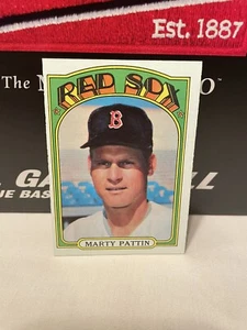 1972 Topps Baseball Card Red Sox Marty Pattin #144 EX Combined Shipping - Picture 1 of 2