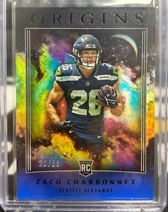 2023 Panini Origins Rookie Zach Charbonnet /99 - Picture 1 of 2