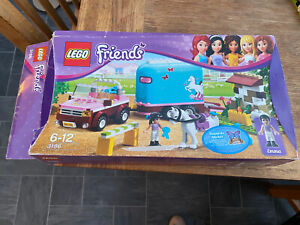 LEGO Friends Emma's Horse Trailer (3186) Excellent Condition Fully Complete Set