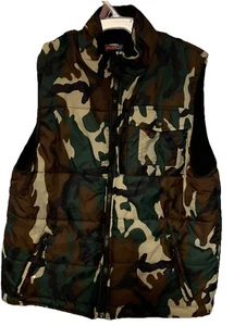 Sportrax Active Gear Boys Camoflauge Camo Hunting Fishing Vest Insulated Sz L - Picture 1 of 1