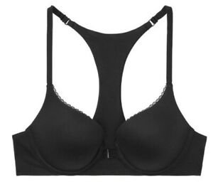 Victoria Secret 34DD Body by Victoria Racerback Perfect shape front close bra 