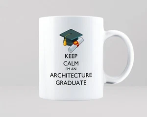 Architect Mug Coffee Tea Cup Architecture Building Graduation Gift University - Picture 1 of 2