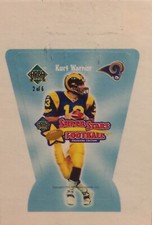 Kurt Warner 2000 APBA Super Stars Football UNPOPPED Game Piece Card #2 RARE