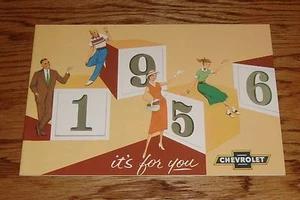 1956 Chevrolet Car Accessories Sales Brochure 56 Chevy Bel Air   - Picture 1 of 2