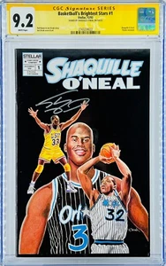 Shaquille O'Neal Signed CGC SS Basketball's Brightest Stars #1 Grade 9.2 - Picture 1 of 1