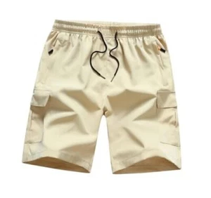 Boys Cargo Shorts, Outdoor Quick Dry Hiking Shorts, 13-14 9069-khaki - Picture 1 of 5