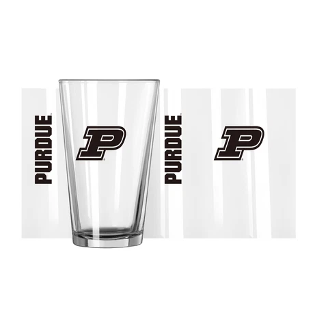 Purdue Boilermakers 16oz. Team Wordmark Game Day Pint Glass Cover