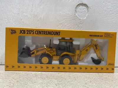JOAL - JCB 217S Centremount Excavator Diecast  1/35 Scale - Precision NIB - Image 1 of 4