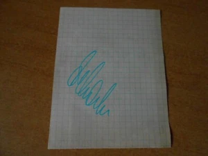 AUTOGRAFO TORINO F.C. SCHACHNER walter 1985 - Foto 1 di 2