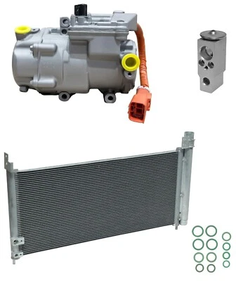 Kit de compressor CA RYC Reman com condensador AD-0505 compatível com Lexus CT200h 1.8L 2013 - Imagem 1 de 4
