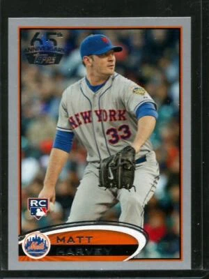 2016 Topps Celebrating 65 Years #65-2012 Matt Harvey NM-MT Mets ID:12337 - Image 1 of 2