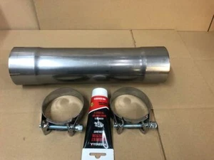 BMW M135i Mid Centre Silencer Pipe Exhaust Stainless Steel 80mm diameter not 76 - Afbeelding 1 van 4