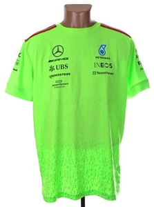 FORMULA 1 MERCEDES AMG 2021/2022 RACING TEAM SHIRT RUSSELL ERA SIZE L - Picture 1 of 4