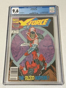 Cómic X-Force # 2 (9/91) CGC Edad de Cobre 9,6 casi nuevo+ segundo quiosco Deadpool - Imagen 1 de 4