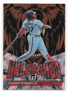2022 Donruss VLADIMIR GUERRERO JR Blue Jays UNLEASHED Insert SILVER 160/249