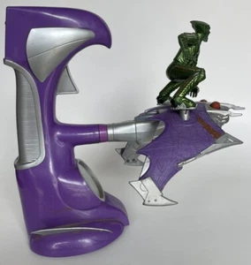 Spider-Man Electronic Battle Attack 2001 Green Goblin Glider Toy Biz FUNKTIONIERT VIDEO - Bild 1 von 15