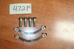 1984 Honda ATC 200ES Rear Brake Drum Cover Mounting Bolts Washers OEM 84 - Imagen 1 de 5