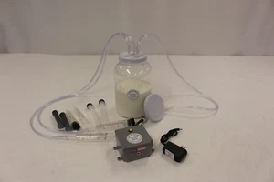 Dansha Farms™ Goat Sheep Cow Rechargeable Vacuum Milk Machine 1 Gallon 2 Teat - Picture 1 of 10