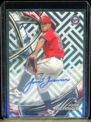 2016 Topps “high tek” JOSE BERRIOS rookie RC autograph AUTO - Image 1 of 2